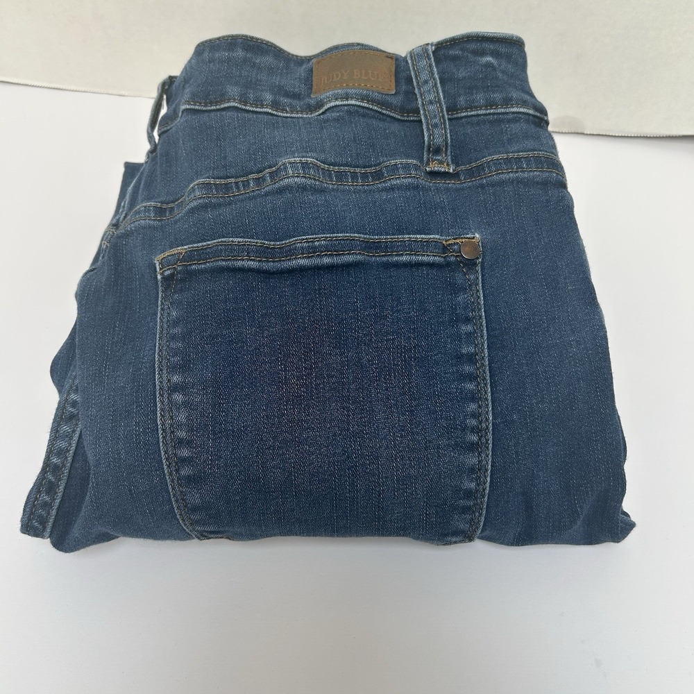 Judy Blue Hi-Rise Skinny Fit Mid-Seam Jeans Size 18W Style #8863 Non Distressed